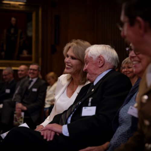 10th annual Excellence Awards Dame Joanna Lumley & Alex Ritchie