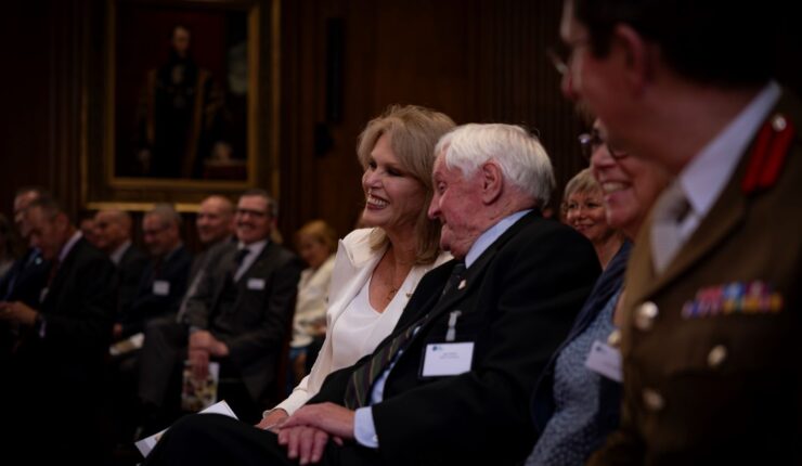 10th annual Excellence Awards Dame Joanna Lumley & Alex Ritchie