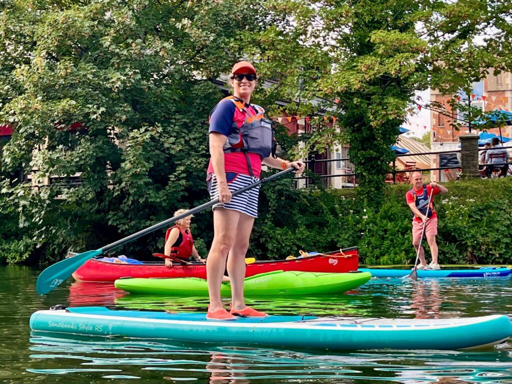 Paddlesport training SUP