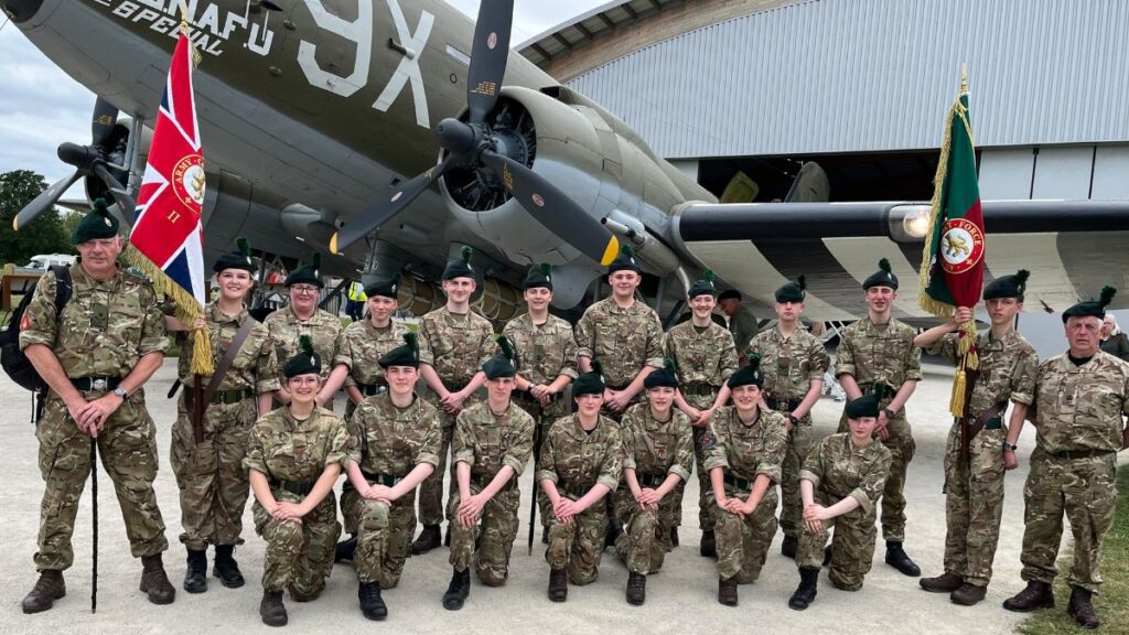 Cadets in Normandy - Merville battery