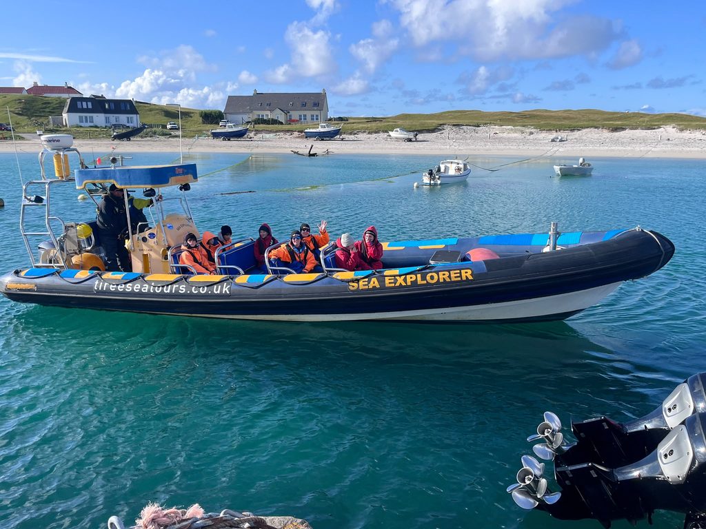 Tiree Sea Tours boat